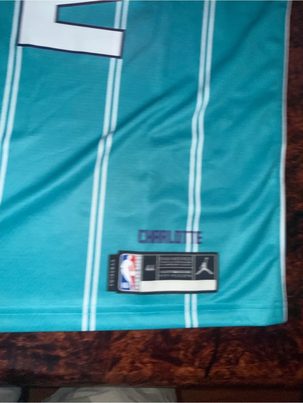 Lamelo ball Jordan Teal & White Ball #2 Retro Basketball Jersey